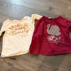 Halloween and Thanksgiving Long Sleeve Shirts